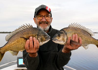 Garry McDonald enjoys A Beer With Starlo — talking about why he loves fishing.