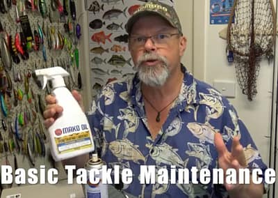 Starlo’s Tackle Maintenance Tips — using Mako Oil